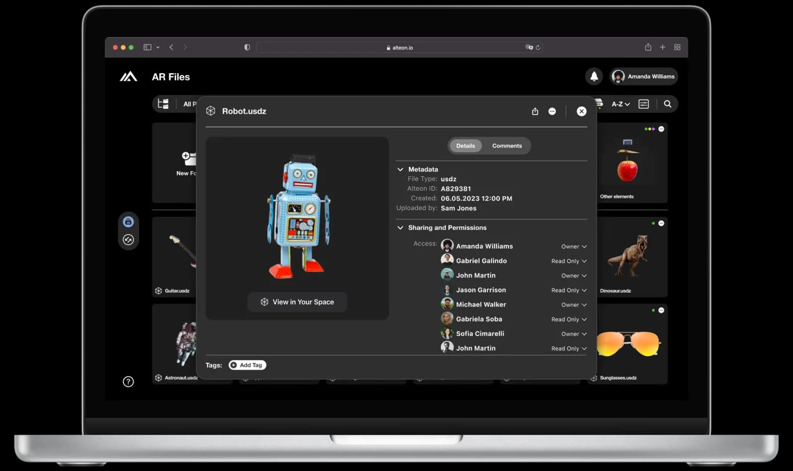 ar workflow