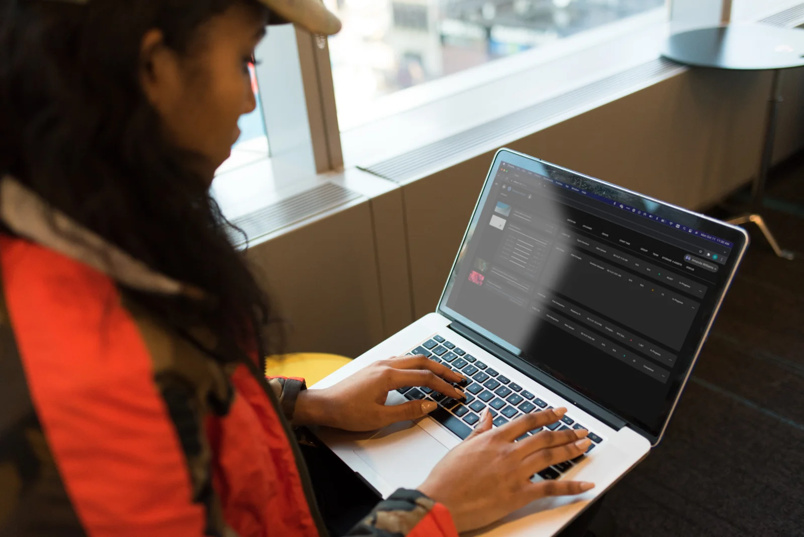 Woman with laptop copy