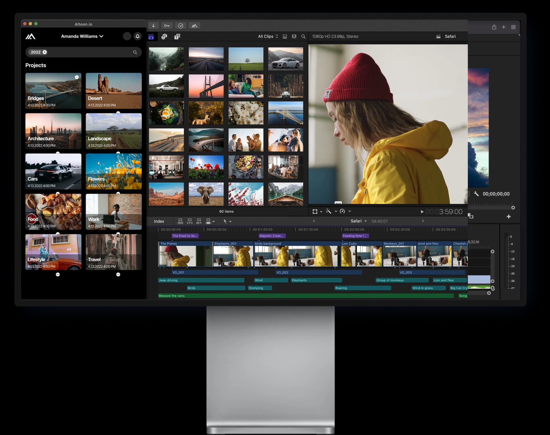 Alteon Final Cut Pro integration example
